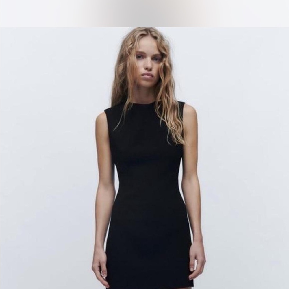 Black Bodycon Mini Dress